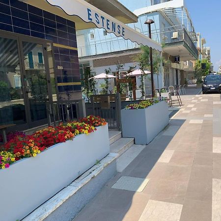 Hotel Estense Rimini Exterior foto